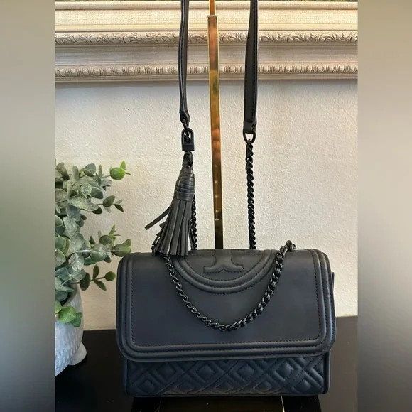 Tory Burch Fleming Matte Convertible Shoulder Bag - Picture 3 of 13